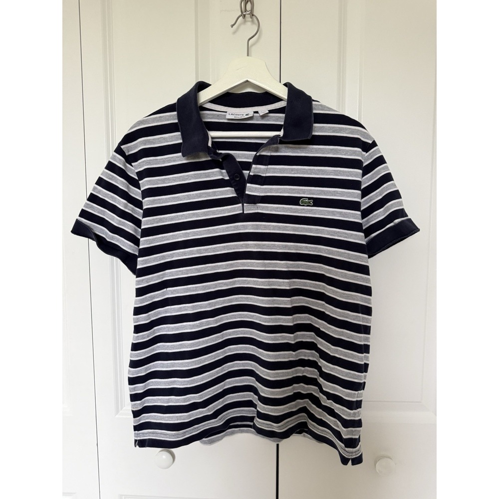 Lacoste‎ Regular Fit Mens Striped Polo Size XL